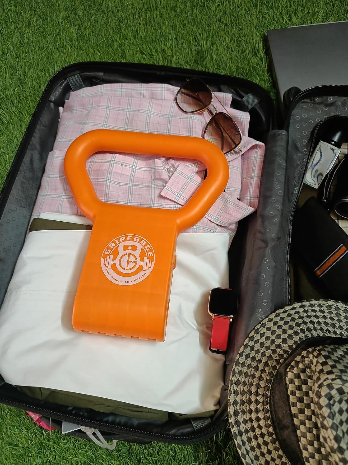 GRIPFORGE Adjustable Kettle Grip – Turn Any Dumbbell Into a Kettlebell Instantly!