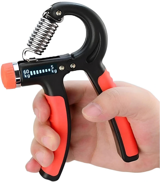 GRIPFORGE Adjustable Hand Gripper – Build Grip Power, Wrist Strength & Finger Control Anywhere, Anytime!