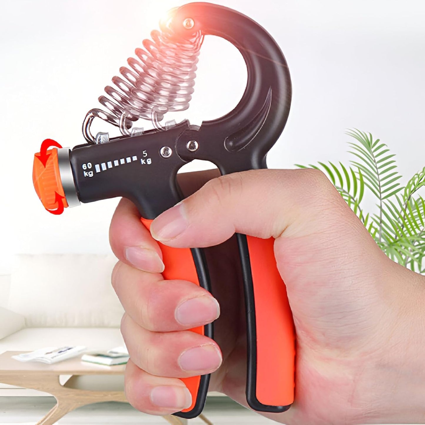 GRIPFORGE Adjustable Hand Gripper – Build Grip Power, Wrist Strength & Finger Control Anywhere, Anytime!
