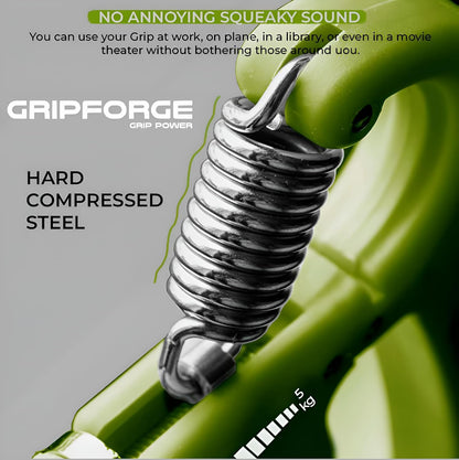 GRIPFORGE Adjustable Hand Gripper – Build Grip Power, Wrist Strength & Finger Control Anywhere, Anytime!
